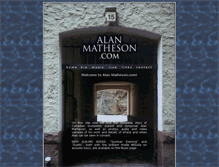 Tablet Screenshot of alanmatheson.com